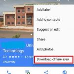 how to us google maps offline on android