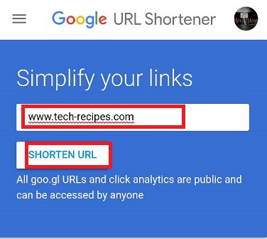 shorten links for twitter