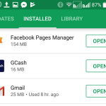 Android Playstore Apps and Games Installed List