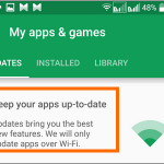 Android Playstore Apps and Games Keep Your Apps to Date