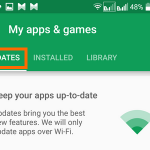 Android Playstore Apps and Games Updates