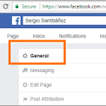 Facebook Page Settings General