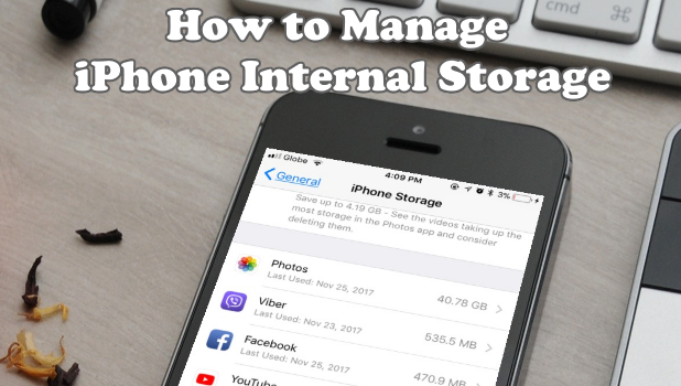 How To Manage Iphone Internal Storage