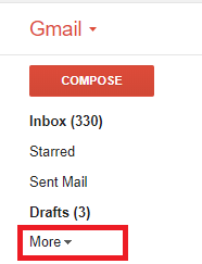 empty gmail trash