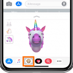 iPhone X Message App Animoji icon