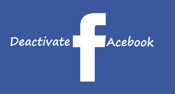 deactivate facebook account