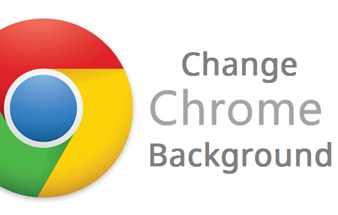 change google chrome background