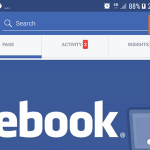 Android Facebook Settings Pages Choose Page More options