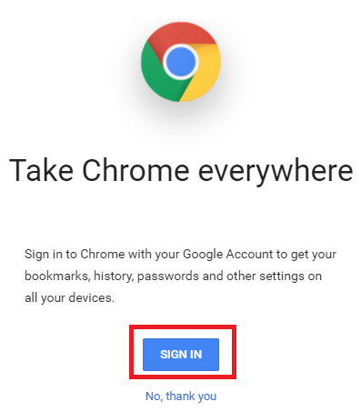 lock google chrome with password