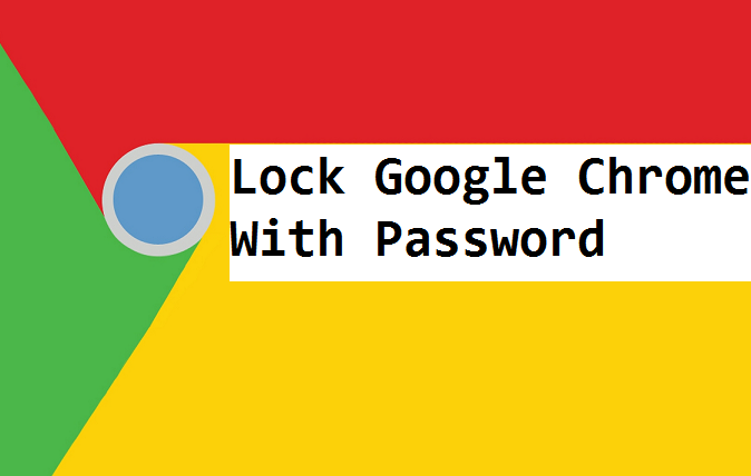 lock google chrome with password