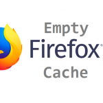 empty firefox cache