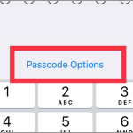 iPhone Settings Touch ID & Passcode Set Passcode