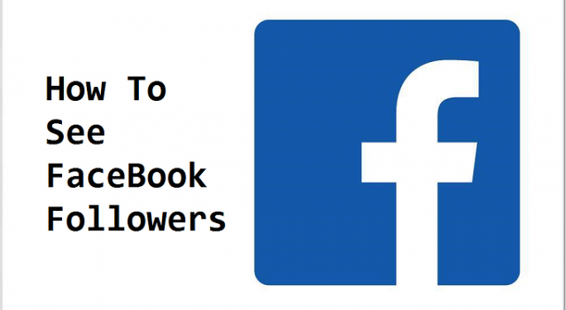 see followers on Facebook