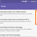 Android Viber Menu Settings Media Auto Download Disabled