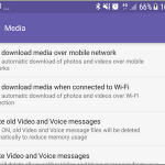 Android Viber Menu Settings Media Auto Download Over Wifi
