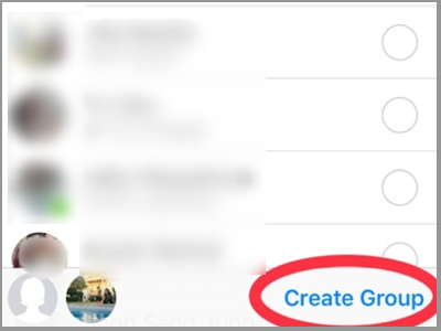 Facebook Messenger Groups Choose Members Create Group