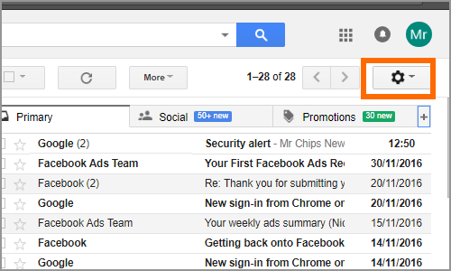 Gmail Settings