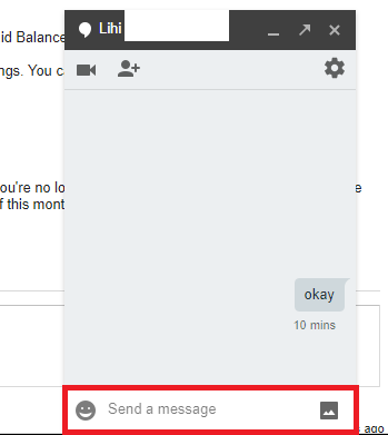 CHAT IN GMAIL