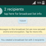 Create A Broadcast List On WhatsApp