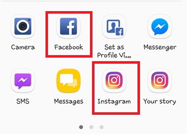 Share A File From WhatsApp To Facebook