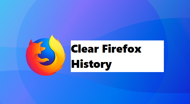 clear firefox history