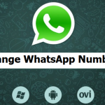 change whatsapp number