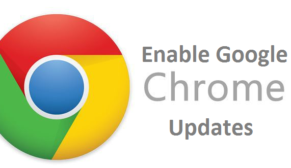 enable Google Chrome updates