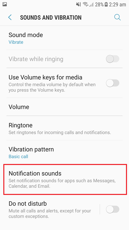 How to Enable Notification Sounds on Android