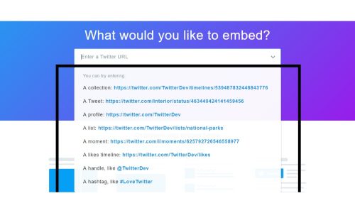 embedded twitter feed on website embedded twitter feed on website