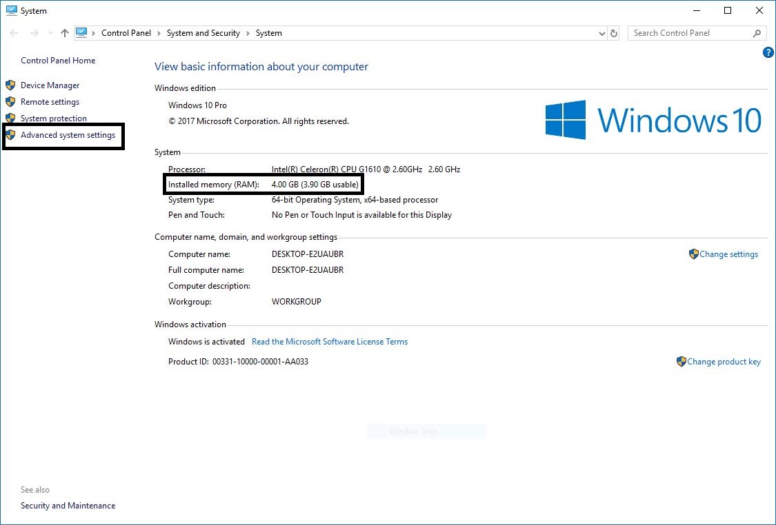 How to manage virtual memory on Windows 10