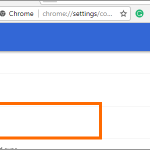Google Chrome Menu Settings Advanced Content Popups