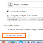 How to add trusted sites in Google Chrome 3