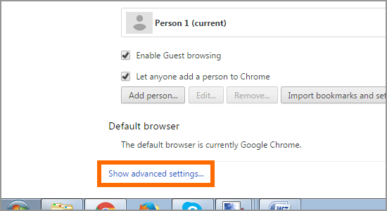 How to add trusted sites in Google Chrome 3