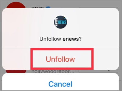 Instagram Following Button confirmed