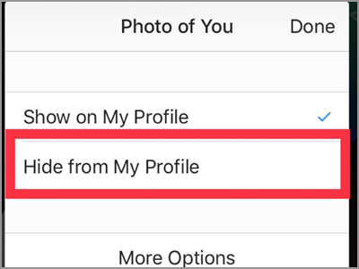 Instagram Profile Photos Select Photos People Tagged Hide my Profile