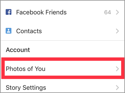 Instagram Profile Settings Photos of You