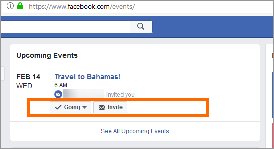 PC Facebook Home Events Respond Going