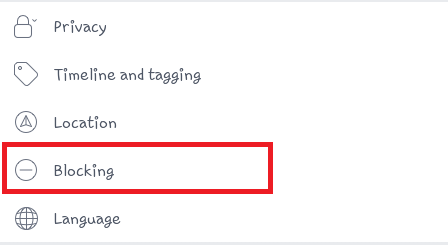 Unblock Someone On Facebook