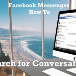 Search for Facebook Messenger Conversations Using Computer