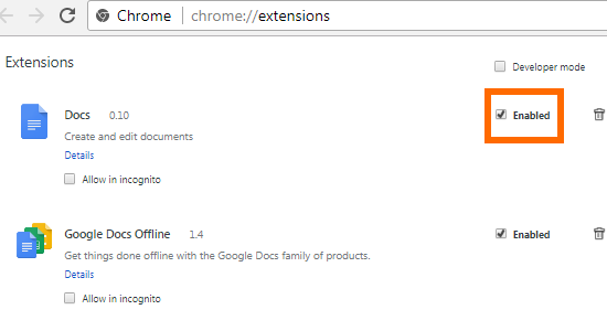 how to access extensions google chrome 4