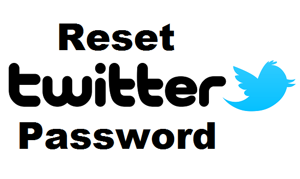 reset twitter password