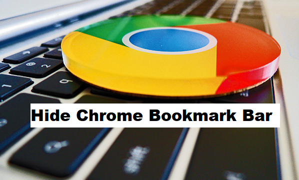 hide google chrome bookmark bar