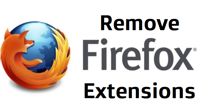 remove firefox extensions