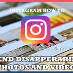 How to Send Disappearing Photos and Images on Instagram