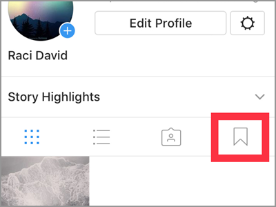 Instagram Profile Ribbon