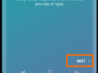Samsung Galaxy S9 Bixby Next