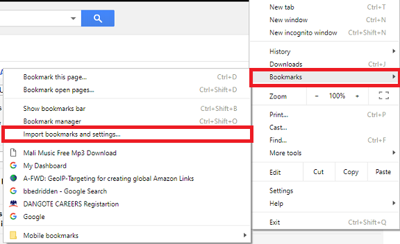  Import Bookmarks To Google Chrome