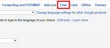 Remove Chat From Gmail