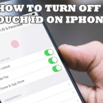 Turn Off Touch ID on iPhone