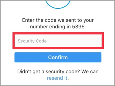 iPhone Home Safari Instagram Login Username Password Code Sent